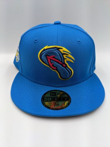 New Era 59Fifty San Antonio Missions Flying Chanclas Fitted Hat NWT Size 7 1/4 - Picture 1 of 7