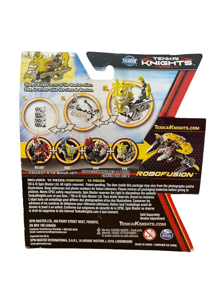 Tenkai Knights SHO Aerax Trooper Ionix Transforming Brick 10006 - Image 2 of 4