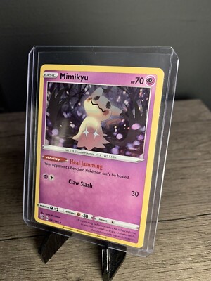 Pokémon TCG Darkness Ablaze Mimikyu 081/189 Cosmos Holo Rare Promo NM/M