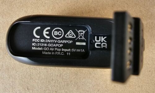 JLab GO AIR POP CHARGING CASE ONLY Black - Picture 2 of 5