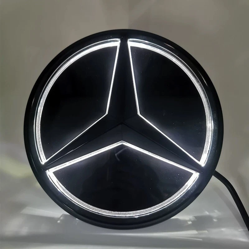 Insignia de luz con logotipo trasero LED de coche 5D emblema estrella para Mercedes-Benz S300L S350 Foto 2 de 4