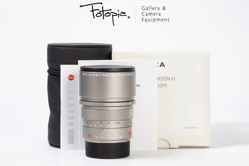 Leica APO-Summicron-M 90mm F2 ASPH - Titanium Finish, full packing (97-98%new)