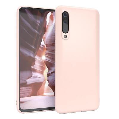 Für Xiaomi Mi 9 Hülle Soft Case Silikon Cover Schutzhülle Tasche Slim Matt Rosé