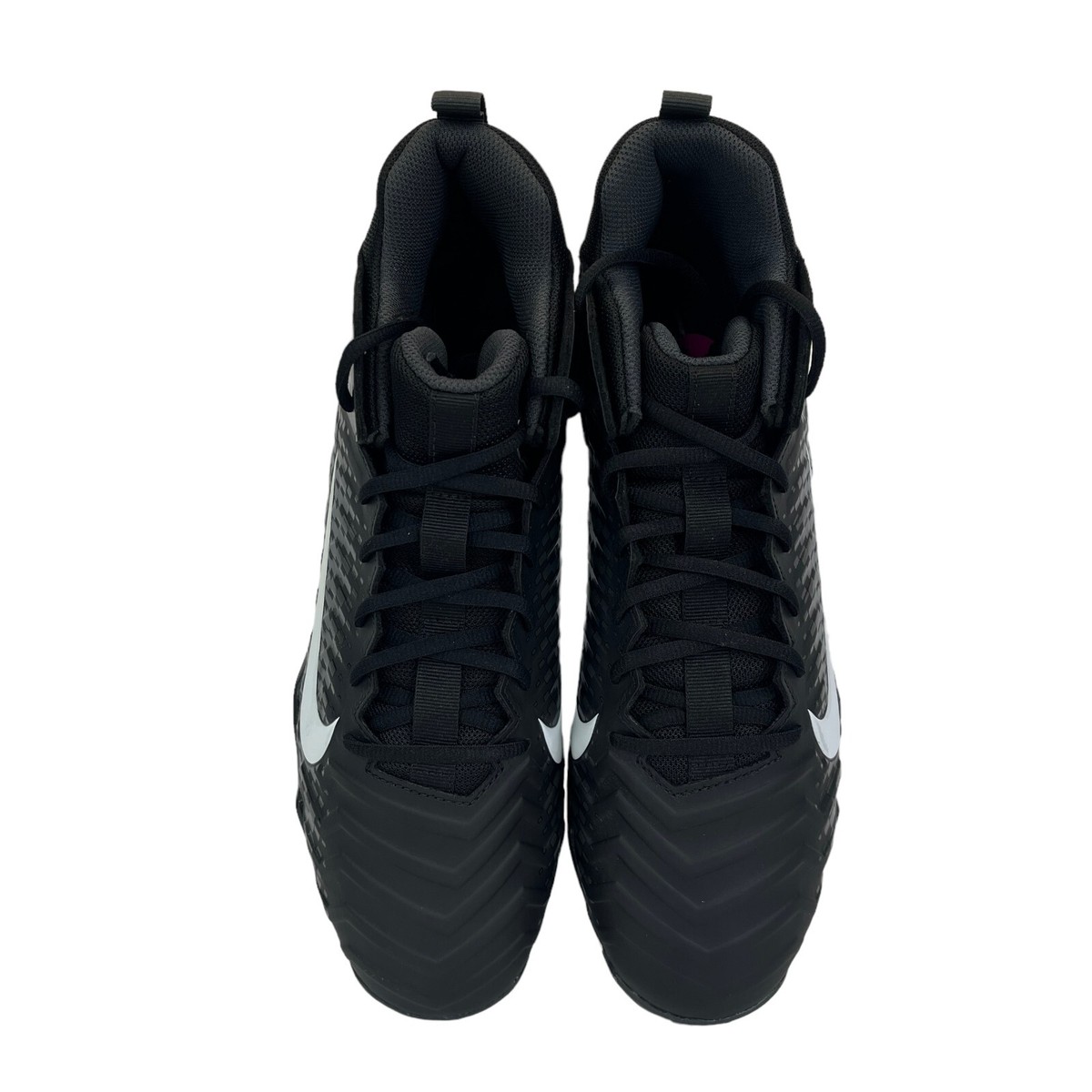 Nike Alpha Menace Shark 2 Football Cleats Mens 14 Shoes Black BV0146-001 Nike Alpha Menace Shark 2 Football Cleats Black BV0146-001  main image 2