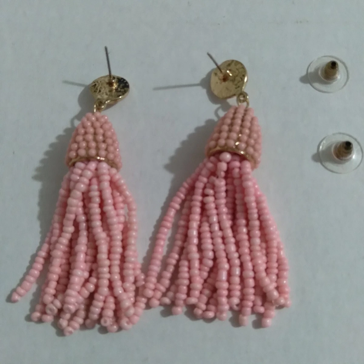Baublebar pink tassel best sale earrings