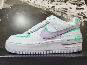 Women's Nike Air Force 1 Low Shadow Lilac Easter Green CU8591-103 Womens  Size 6 | eBay