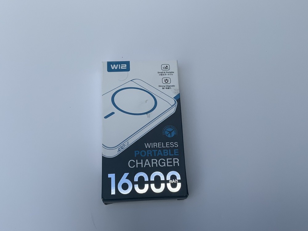 W12 wireless portable charger 16000mAh
