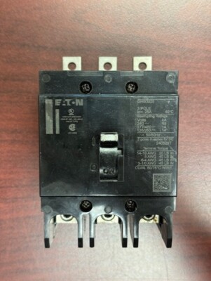 GHB3025 GHB 3Pole 25Amp 480Volt Bolt-On EATON Cutler Hammer Circuit Breaker NEW