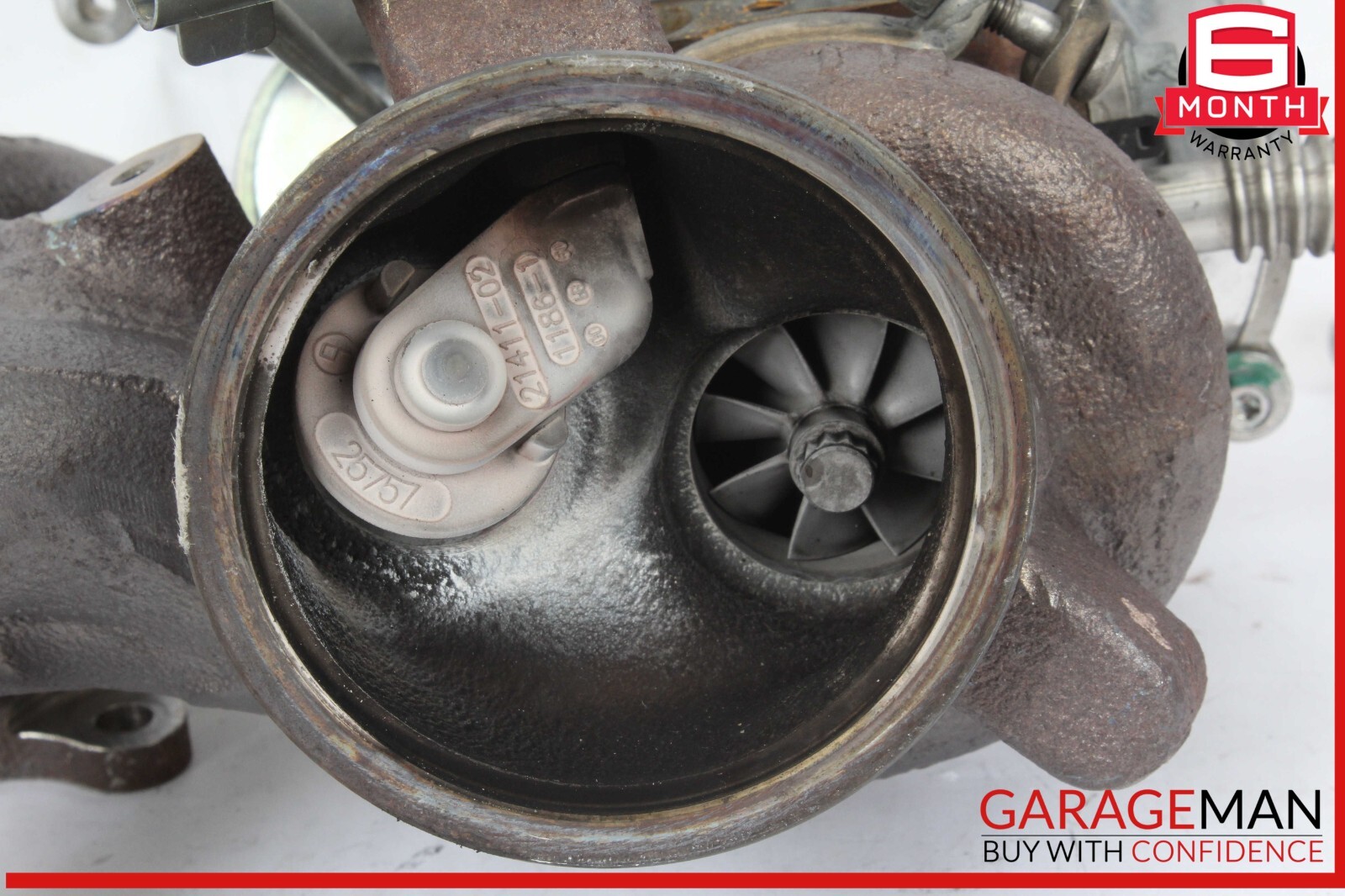 14-17 Maserati Ghibli M157 Front Right Side Turbocharger Turbo Assembly OEM