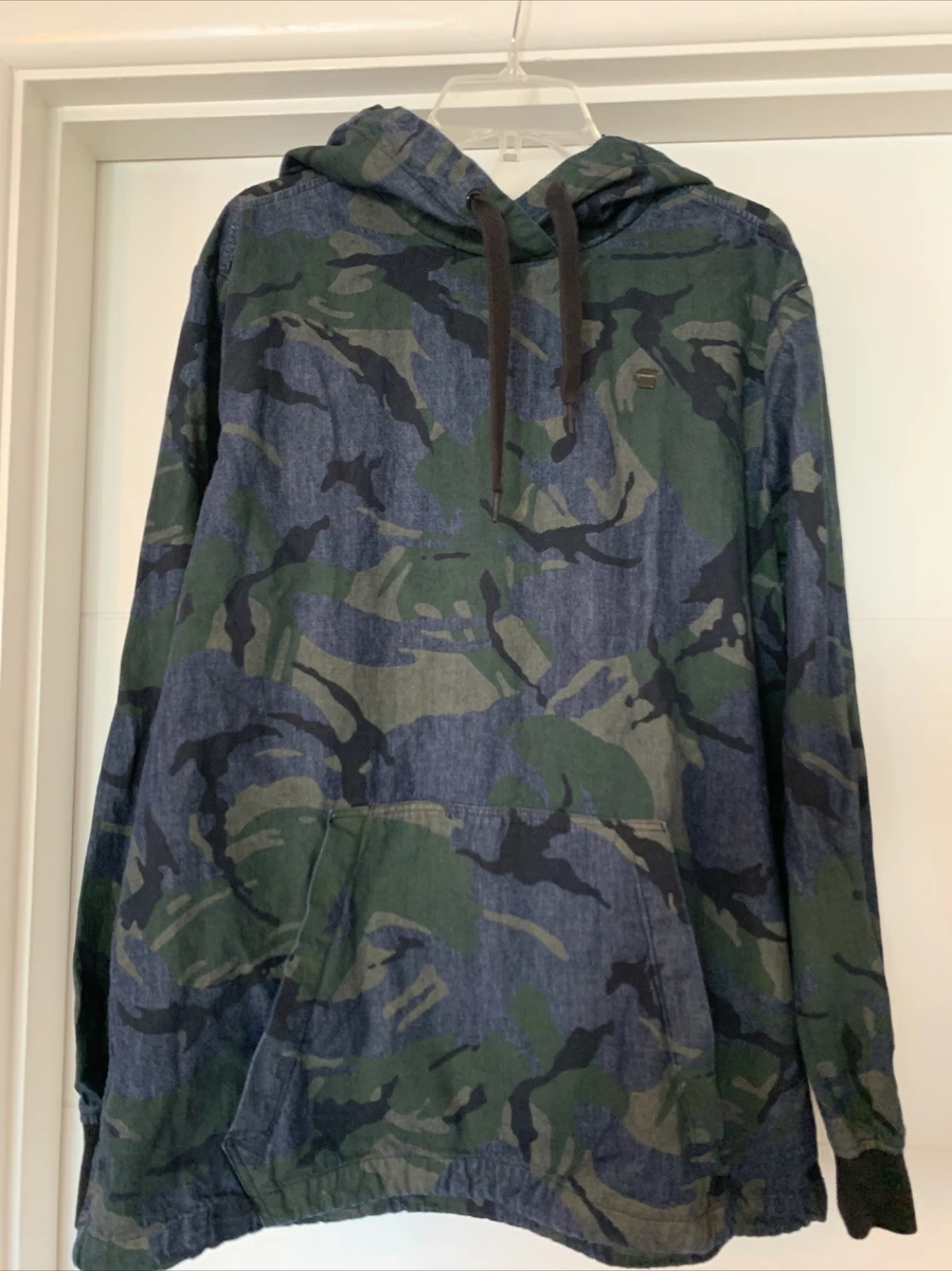 G star raw camo hoodie sales