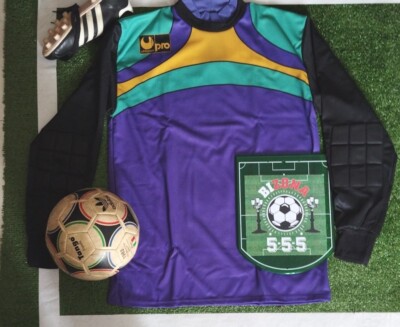 Maillot De Gardien Uhlsport Vintage Années 90 - Taille XL - Numéro 1 - Manches Longues