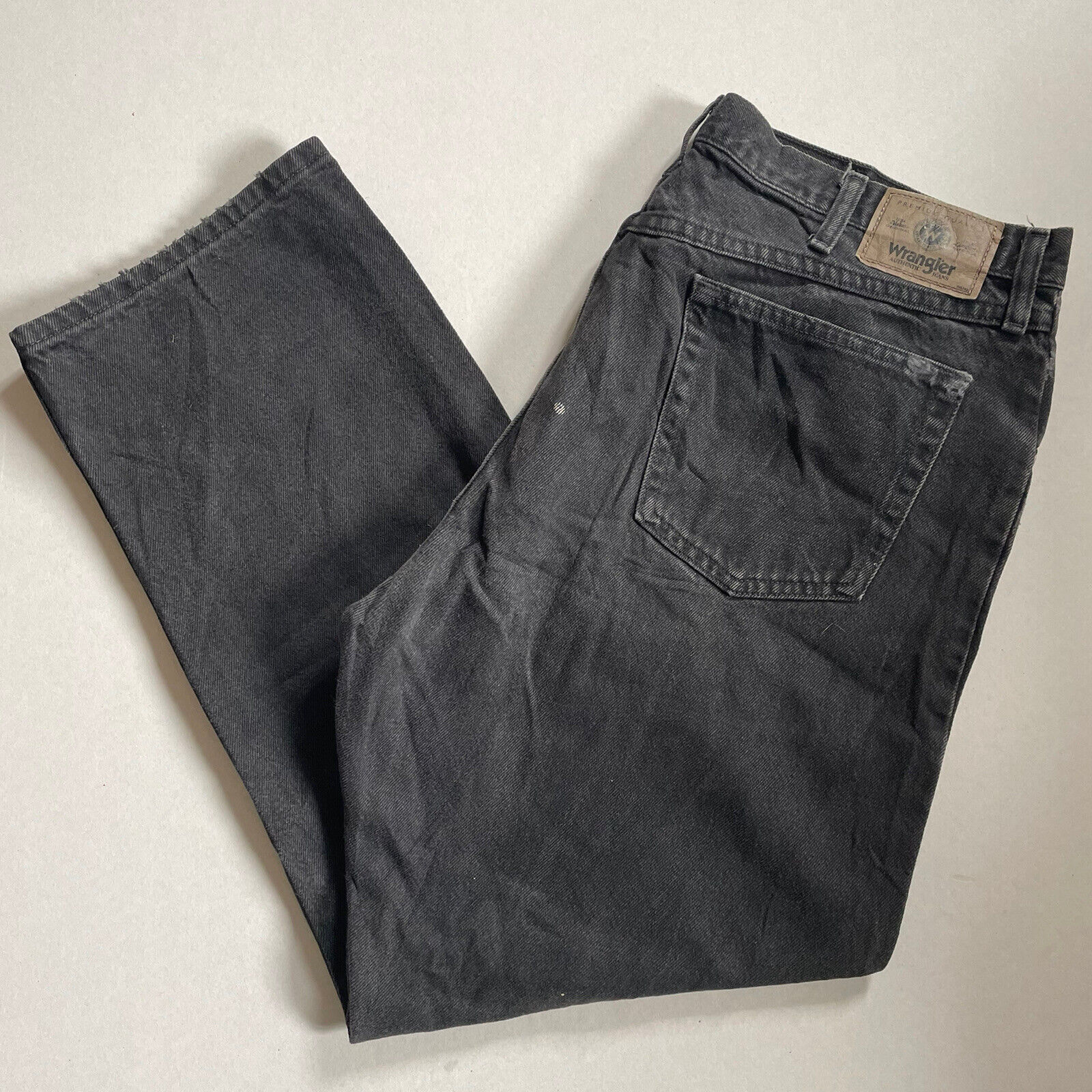 Wrangler Jeans Regular Mens Black REF76S Max 89% OFF UK 29L Online limited product 38W