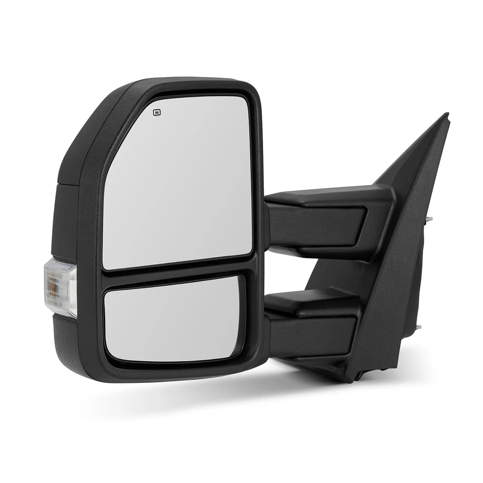 For 2015-2018 Ford F150 Power Heated Towing Mirrors+Puddle Lamps+LED Turn Signal Foto 3 de 4