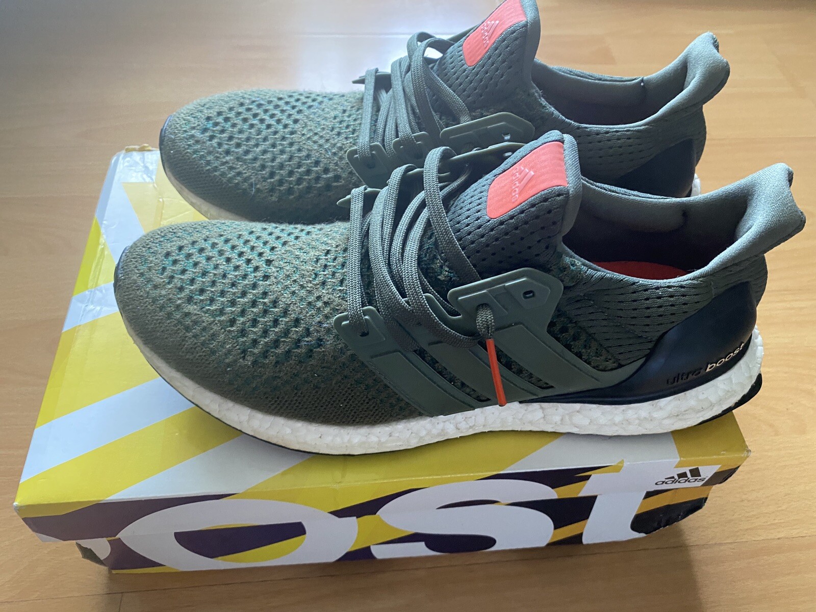 adidas ultra boost olive green womens