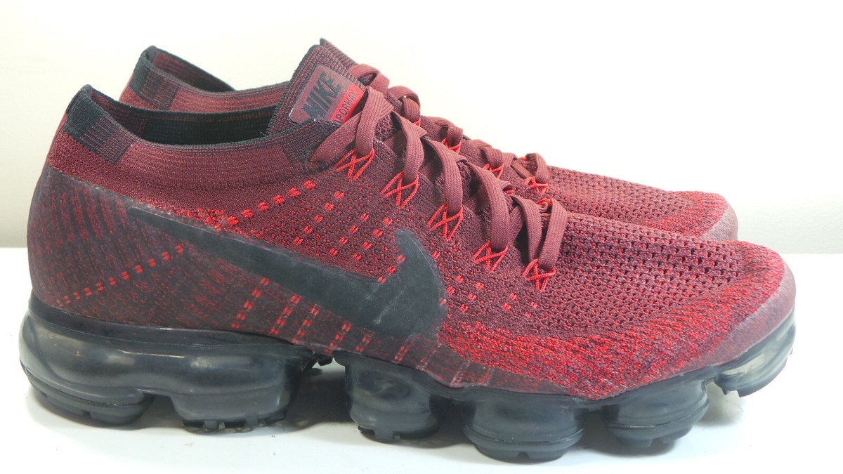 NIKE 2017 AIR VAPORMAX 849558 601 DARK TEAM RED 8.5 PLUS 90