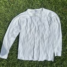 duofold two layer white sweater youth large - used