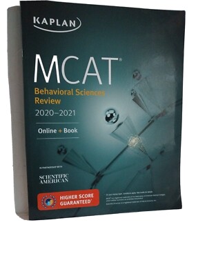 Kaplan Test Prep Ser.: MCAT Behavioral Sciences Review 2020-2021 : Online + Book