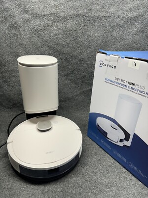 ECOVACS DEEBOT N10 PLUS Robot Vacuum and Mop Combo with Auto-Empty Station