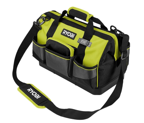 NEW Ryobi STS603 16" Soft Sided Tool Bag With Shoulder Strap For Easy Carrying - Picture 2 of 3