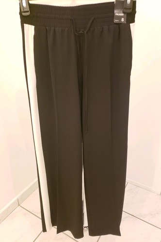 Black\u0026White Wide leg Pants . Size 