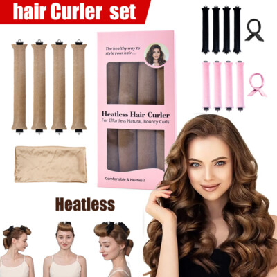 3pcs 5pcs Set Heatless Hair Curler Overnight Heatless Curls