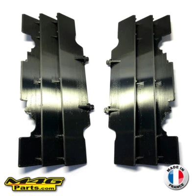 Honda CR125 1989-1997 Radiator Louvers 19033-KS6-701 Grilles Radiateur - Photo 1/3