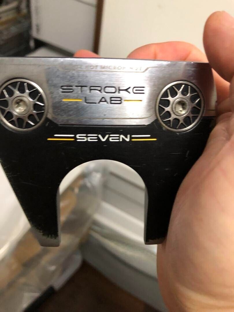 Odyssey Stroke Lab Black Putter Big Seven Tu 34 Inch Tested Odyssey Stroke Lab Black Putter Big Seven Tu 34 Inch Tested