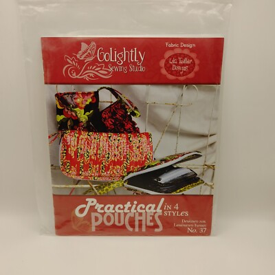 Practical Pouches Sewing Pattern by Go Lightly Sewing Studio - 4 Styles!