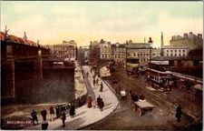 Vintage Postcard Postcard Broomielaw Glasgow Scotland  JS3
