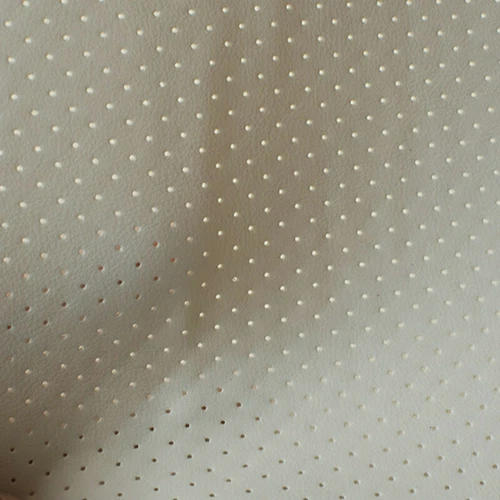 Pu Leather Fabric Perforated Sponge Quilted Car Upholstery Material Sew 50x138cm - Picture 9 of 29