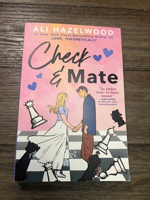 Check and Mate by Ali Hazelwood 1st Printing (2023, Trade Paperback) Signed Copy