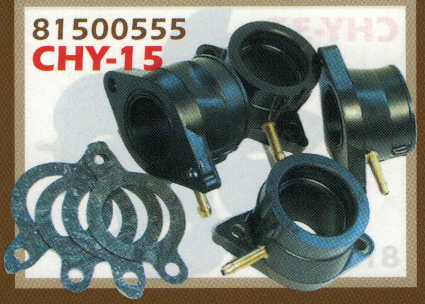 Pipes d'admission YAMAHA YX 600 Radian kit carburation moto 81500555 CHY15