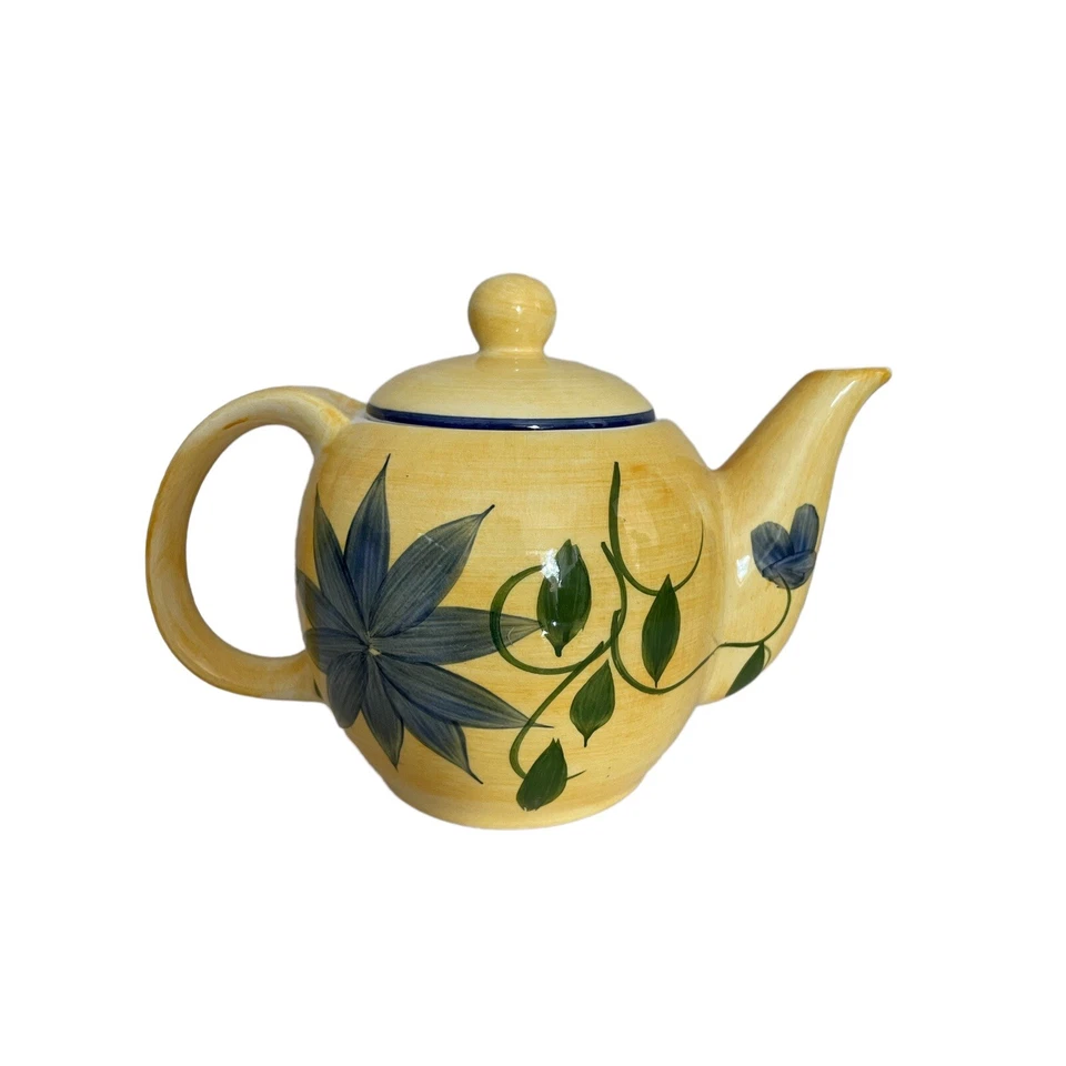 Maxwell Williams Venezia Set Tetera Azúcar Cuenco y Taza Amarillo Estilo Provincial Foto 3 de 4