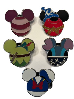 micky ページ Disney Pin Set: 5 Mickey Icon Mystery: Cheshire Cat Peter