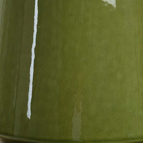 MENDELL MODERN TABLE LAMP CRACKLED MOSS GREEN CERAMIC UTTERMOST 30502 - Picture 6 of 7