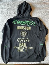 LADY GAGA CHROMATICA BALL HOUSTON TEXAS TOUR HOODIE MERCH SIZE LARGE L BRAND NEW