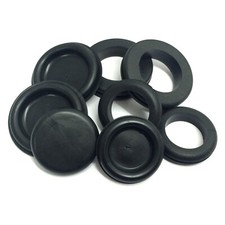 BLANKING + WIRING GROMMETS ASSORTED SIZES HOLE BUNG CABLE WIRE ELECTRIC -QTY 100