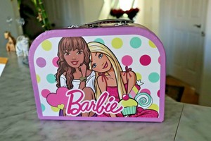 barbie metal tea set