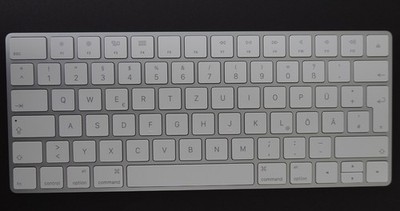 Apple Magic Keyboard Bluetooth Silber/Weiß MLA22D/A D QWERTZ super!!!