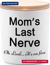 BFJLIFE Candle Gifts for Mom from Daughter Son Funny Cool Unique Mothers Day Chr