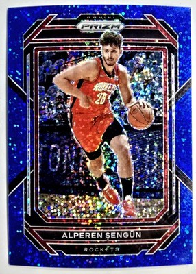 2022-2023 Panini Prizm Blue Sparkle Glitter Alperen Sengun /144 #178 🔵✨️