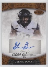 2021 Sage Aspire Bronze Gerrid Doaks #ASP-28 Auto 7l6