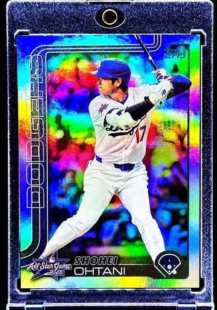 Shohei Ohtani Topps All-star Refractor Card Los Angeles Dodgers Mint