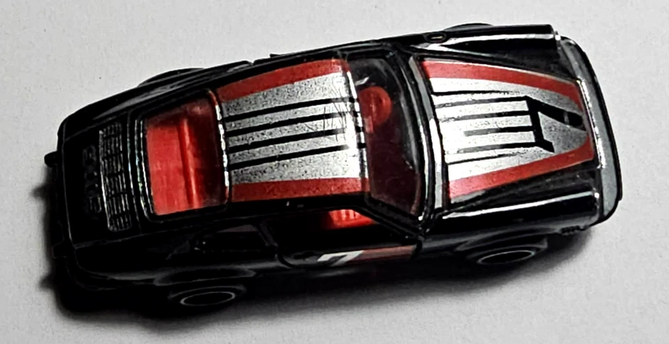 1976 Tomica Tomy Porsche 911S F3  Sportmatic Die Cast 1:61 Black w/ Red Interior - Image 3 of 4