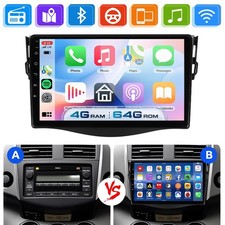 64G Android 16.0 9" Car Radio Stereo For Toyota RAV4 2006-2012 GPS Navi WIFI FM