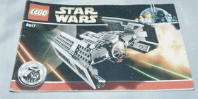 LEGO Star Wars 8017 Darth Vader's TIE Fighter with Minifigures & Instructions