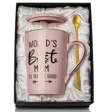 Mothers Day Birthday Gifts for Mom from Daughter 14 Ounces, Pink - gifts