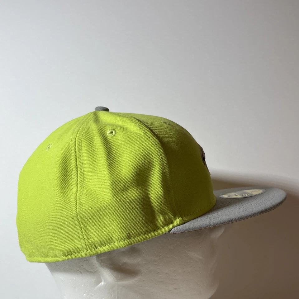 New Era 59FIFTY Syracuse Chiefs Neon Green MiLB Fitted Hat 7 3/8 - Image 4 of 4