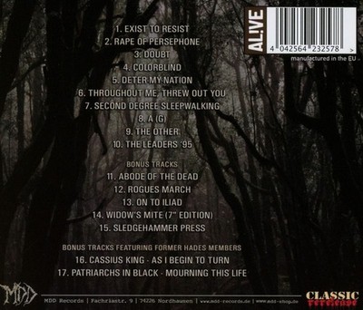 Hades: Hades: Exist To Resist -   - (CD / E)