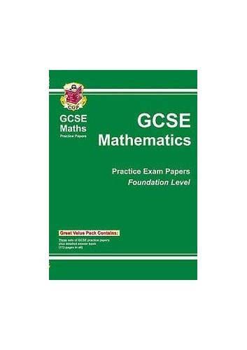 GCSE Maths Foundation Level Bookshop Practi... by CGP Books Paperback / softback - Picture 1 of 2